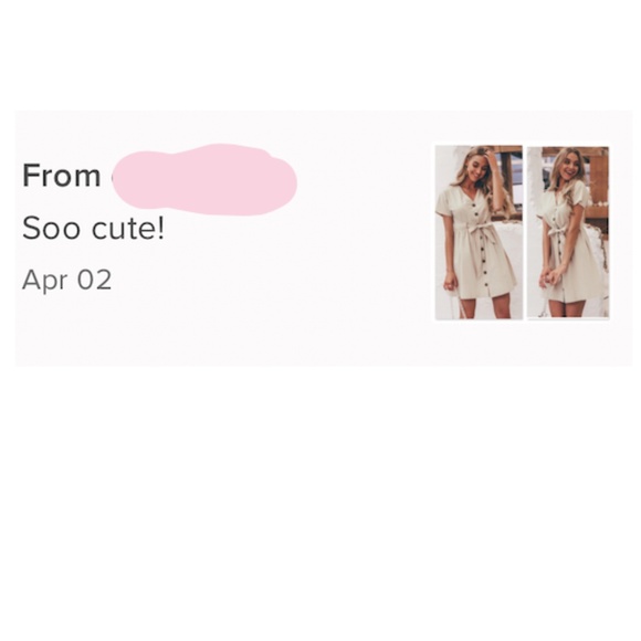 Cotton Buttoned Mini Fit and Flared Belted Dress - Picture 8 of 10